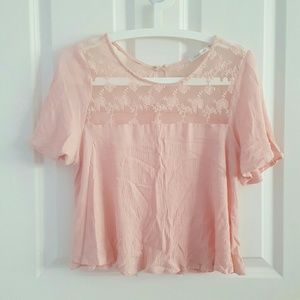 Flowy Pink Top